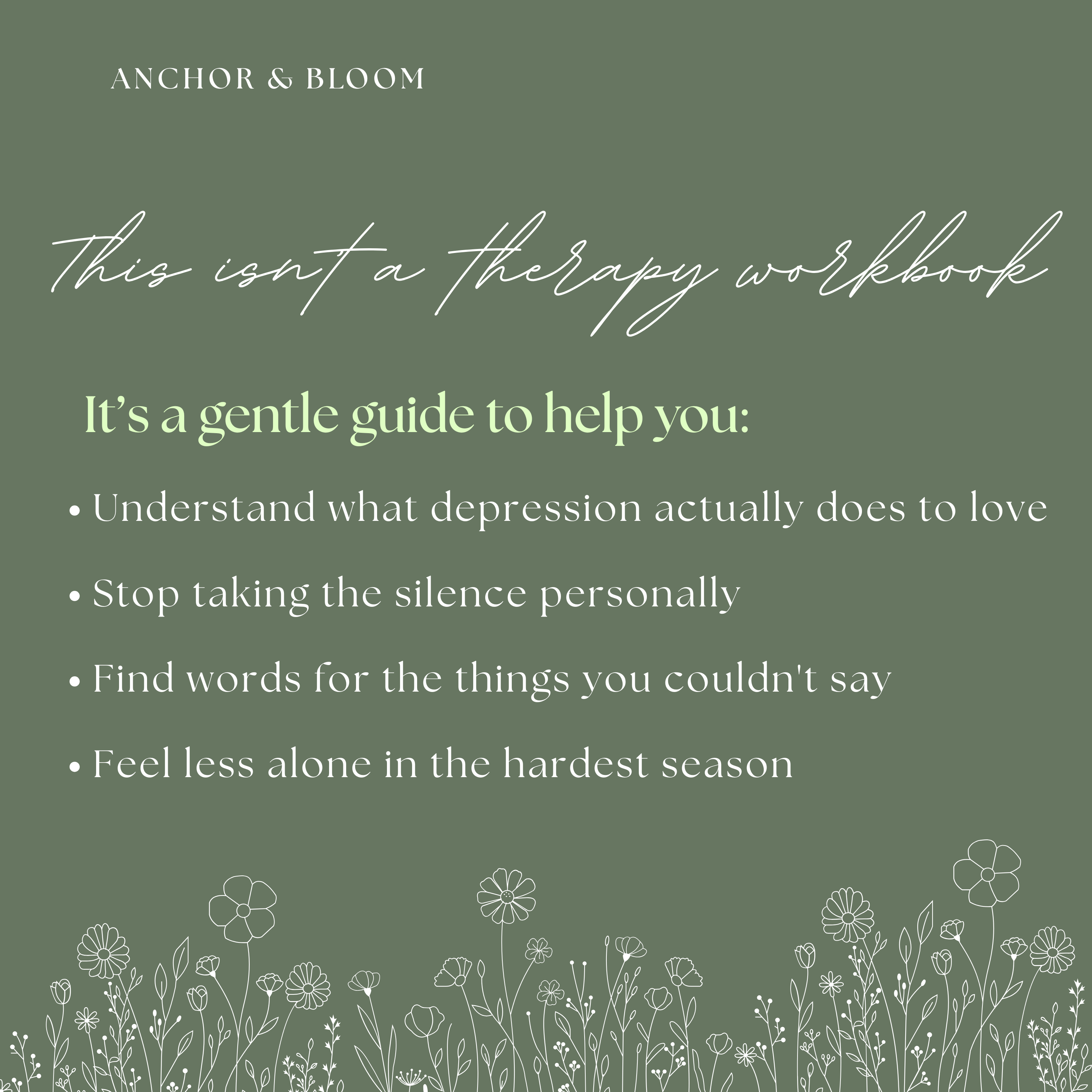 Love Through the Fog — A Guide for Couples Navigating Depression Together