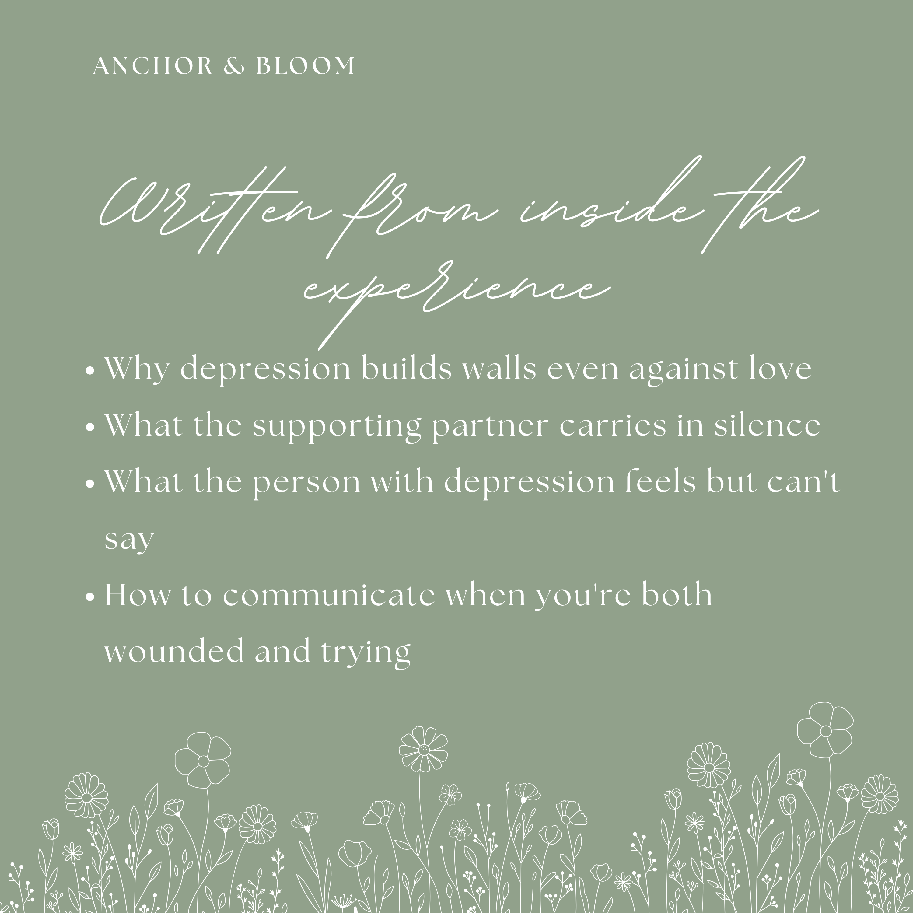 Love Through the Fog — A Guide for Couples Navigating Depression Together